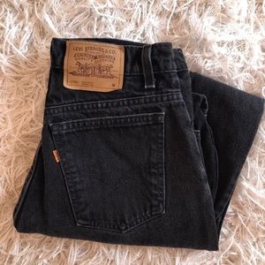 Vintage High Waisted Black 962 Jeans